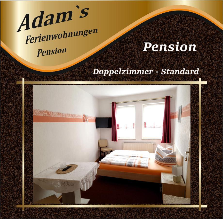 Adams Pension Und Ferienwohnungen Мюльгаузен Екстер'єр фото