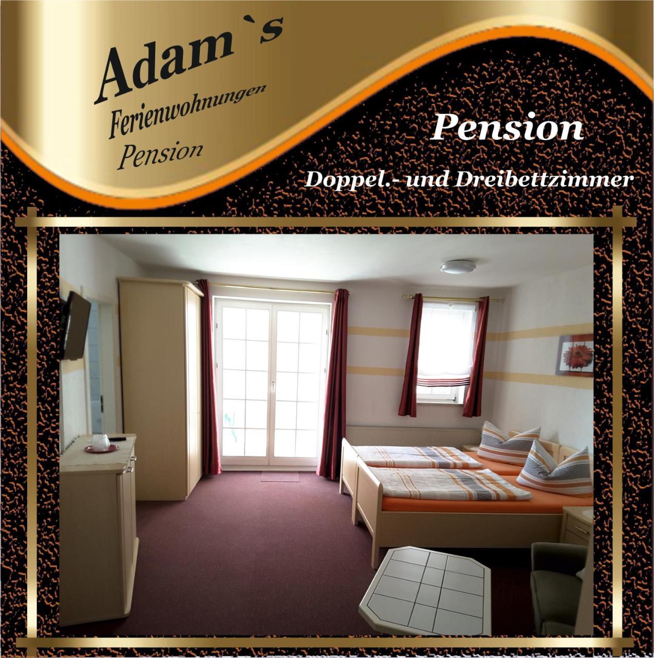 Adams Pension Und Ferienwohnungen Мюльгаузен Екстер'єр фото