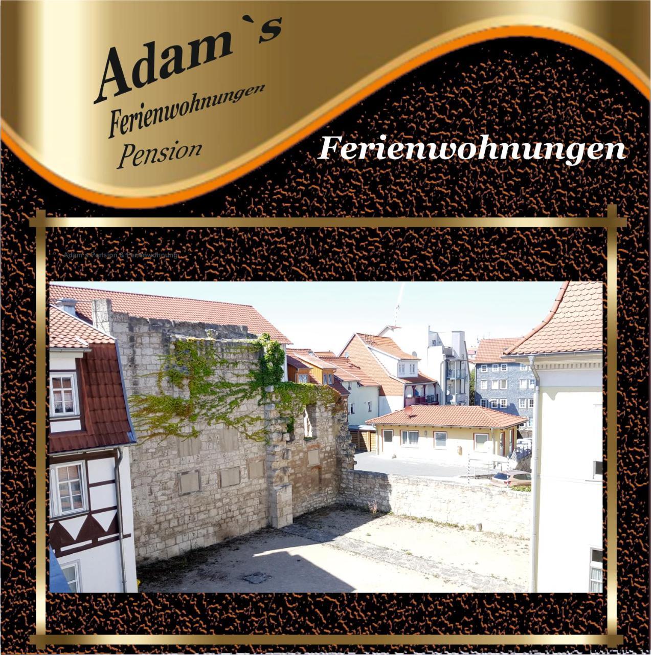 Adams Pension Und Ferienwohnungen Мюльгаузен Екстер'єр фото