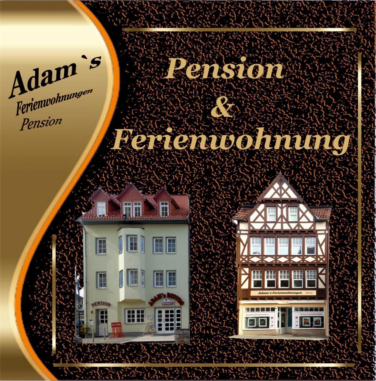 Adams Pension Und Ferienwohnungen Мюльгаузен Екстер'єр фото